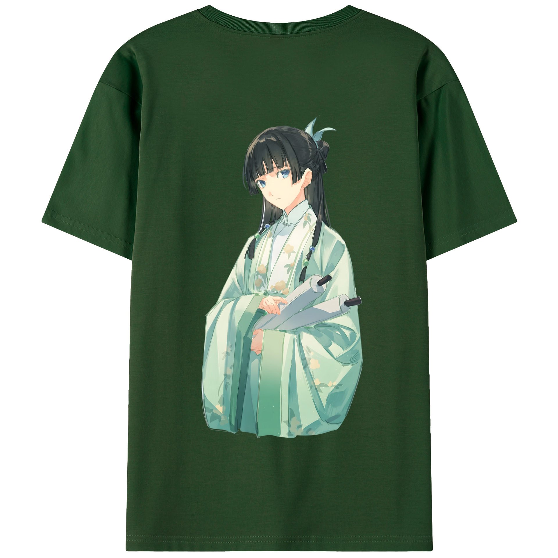 （画像用） 薬屋のひとりごと The Apothecary Diaries 綿100％半袖Tシャツ（背面プリント）